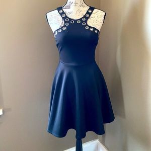 Jodi Kristopher, 1, Black Skater Sleeveless Dress